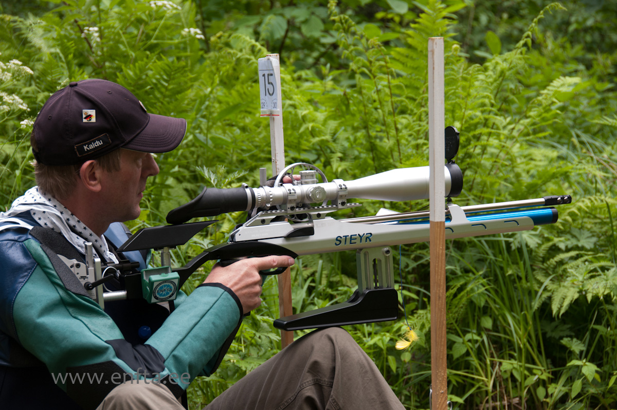 Kaidu Jalakas, Steyr LG 110 Field Target, March-X Tactical 8-80x56